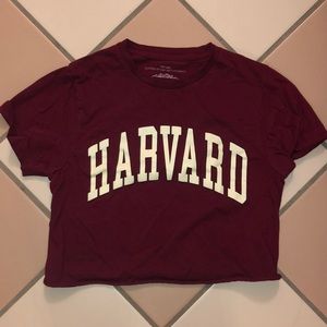 Harvard Crop Top